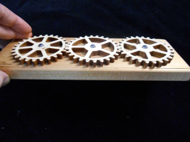 Enigma II Encryption Machine and Puzzle – Encode and decode secret messages - size small - Creative Crafthouse