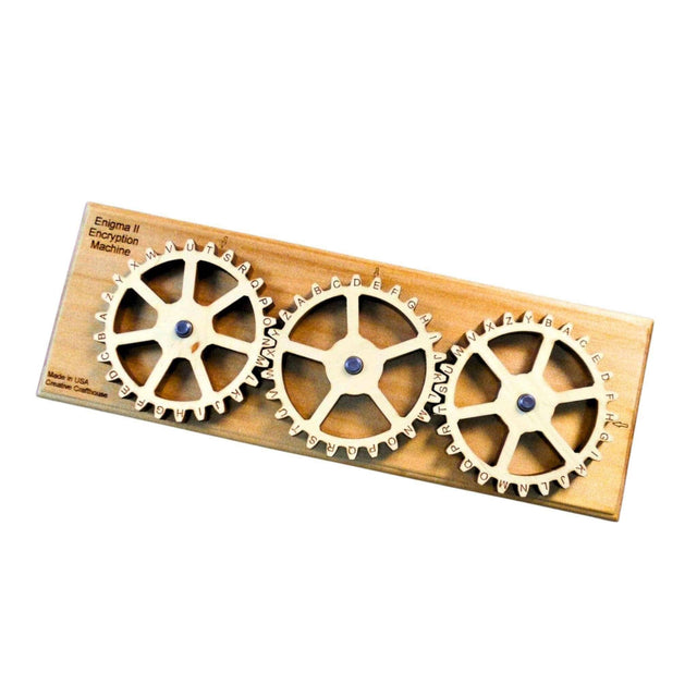 Enigma II Encryption Machine Small | STEM Cryptology Tool - Creative Crafthouse