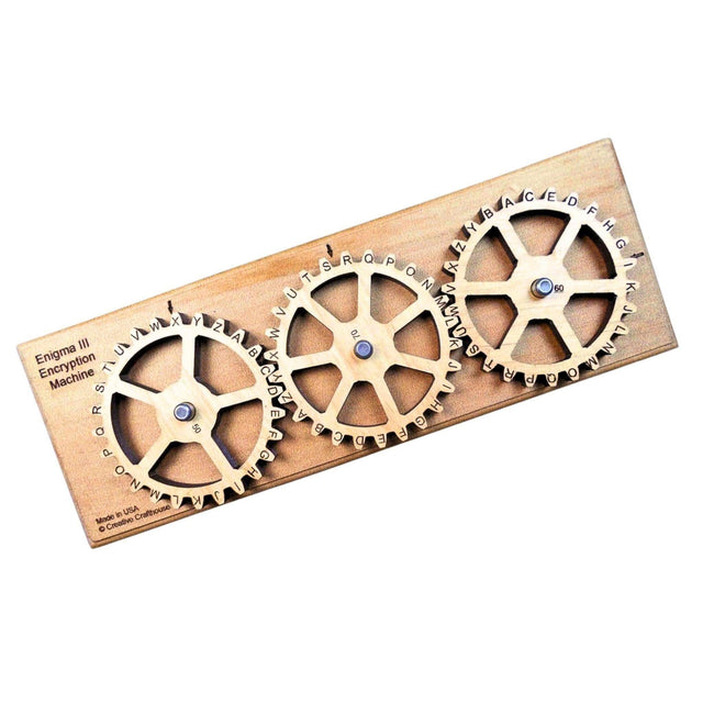 Enigma III Encryption Machine | Cryptography Tool - Creative Crafthouse