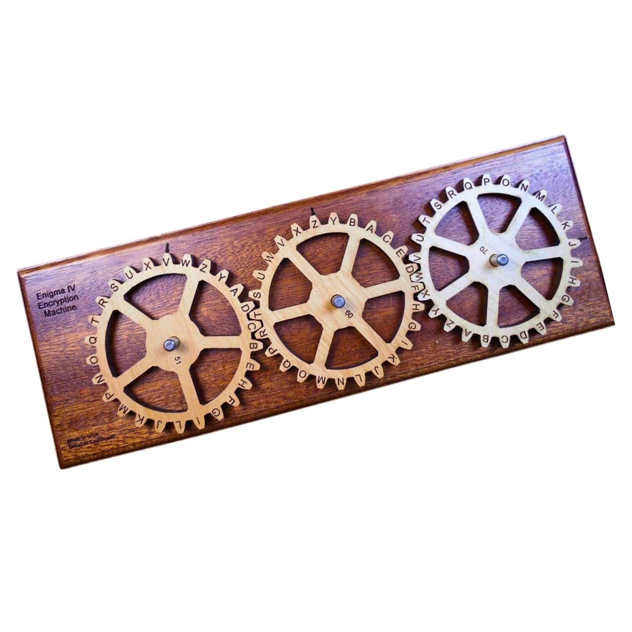 Enigma IV Encryption Cipher Machine | Escape Room Prop - Creative