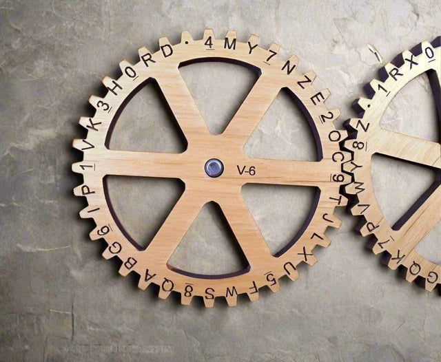 Enigma V Encryption Machine - make secret coded messages or solve the 150 USD challenge - Creative Crafthouse