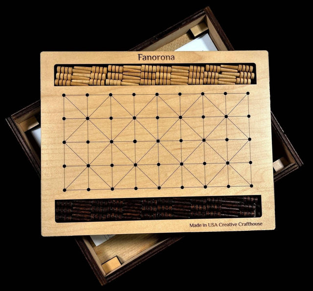 Fanorona Game – strategy game for 2 people - Creative Crafthouse