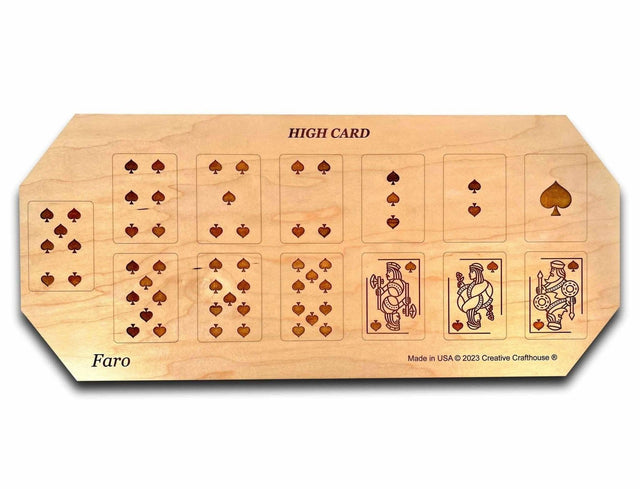 Faro / Pharo / Pharaoh Classic Gambling Betting Saloon Game - Creative Crafthouse