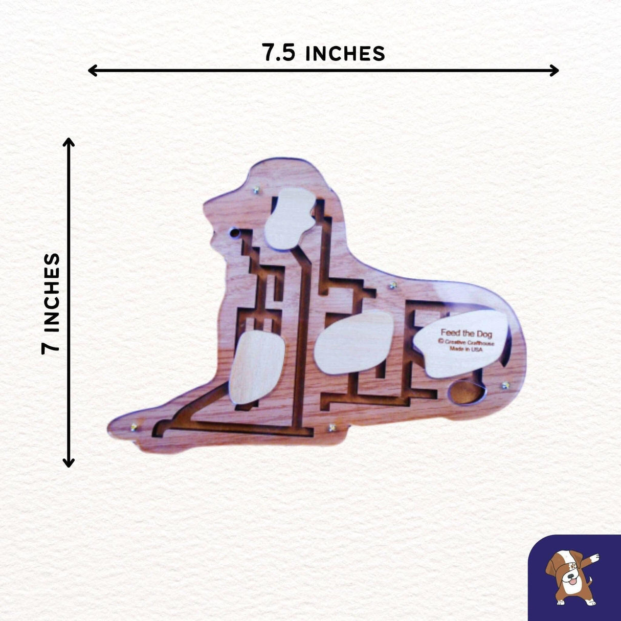 Feed the Dog Maze Puzzle – unusual and challenging fun - Creative Crafthouse