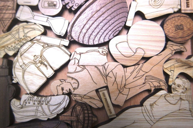 Fitness Puzzle – Tougher than Bootcamp? artistic and challenging - can be personalized - Creative Crafthouse