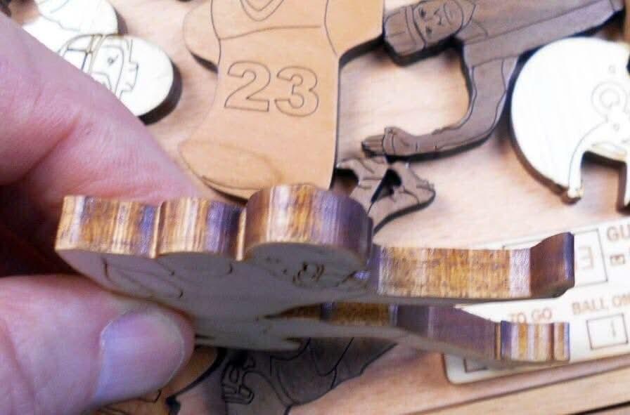 Football Fanatic Wooden Puzzle | Personalized Gift for Him - Creative Crafthouse