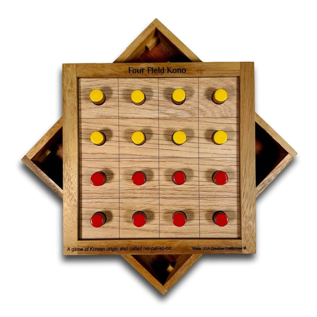 Four Field Kono – Korean Strategy Game | Handmade in the USA - Creative Crafthouse