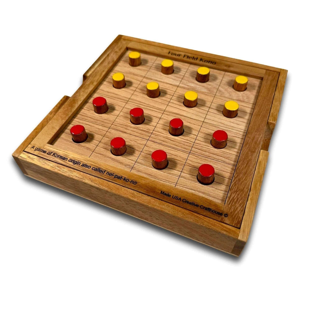 Four Field Kono – Korean Strategy Game | Handmade in the USA - Creative Crafthouse