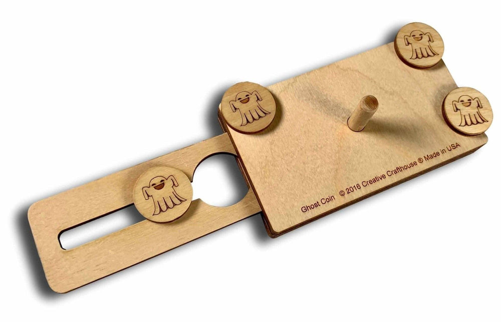 Ghost Coin Illusion - Kids Magic Trick - Watch the Ghost Coin Melt Through - Creative Crafthouse