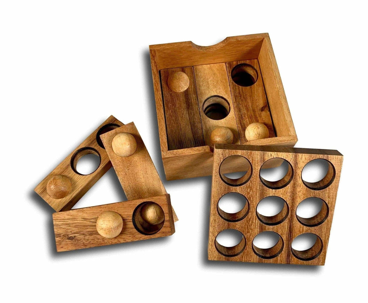 Golf Wooden Puzzle – Brain Teaser for Desk or Coffee Table - Creative Crafthouse