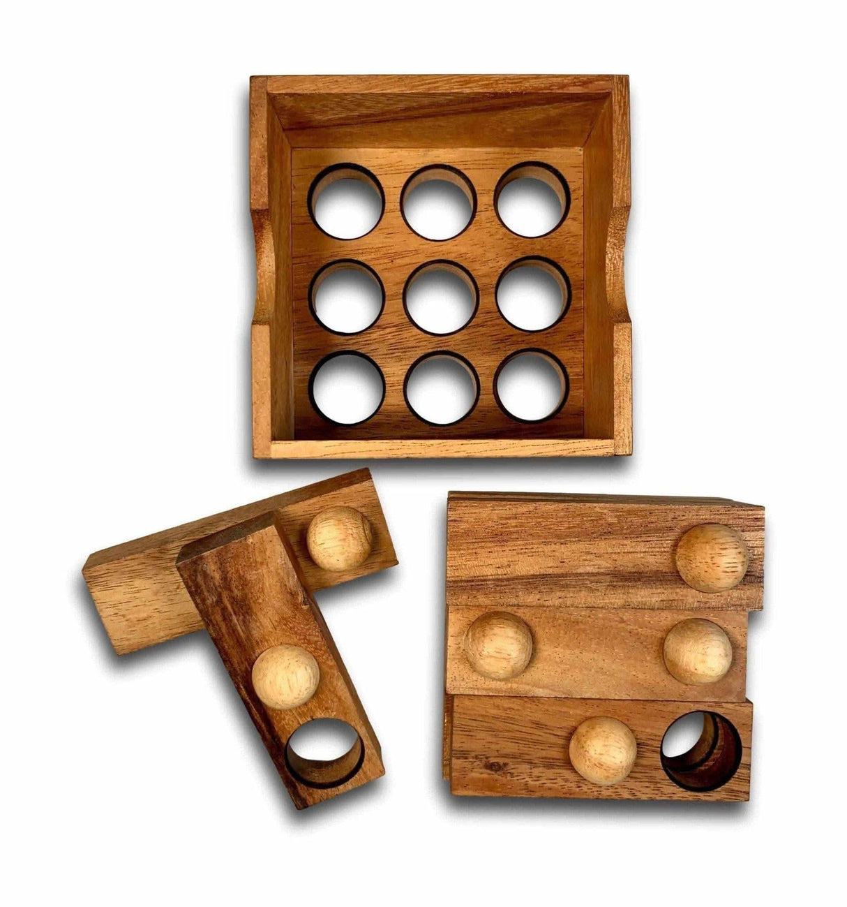 Golf Wooden Puzzle – Brain Teaser for Desk or Coffee Table - Creative Crafthouse