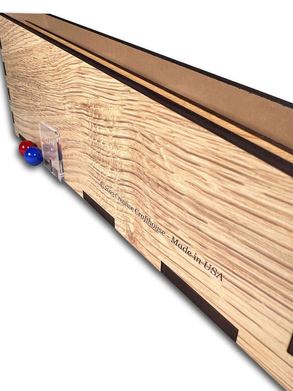 Gravity Drop Challenge - Physics Toy - Which Ball do you Think will Reach the end first? - Fun Mental and Scientific Exercise - Creative Crafthouse