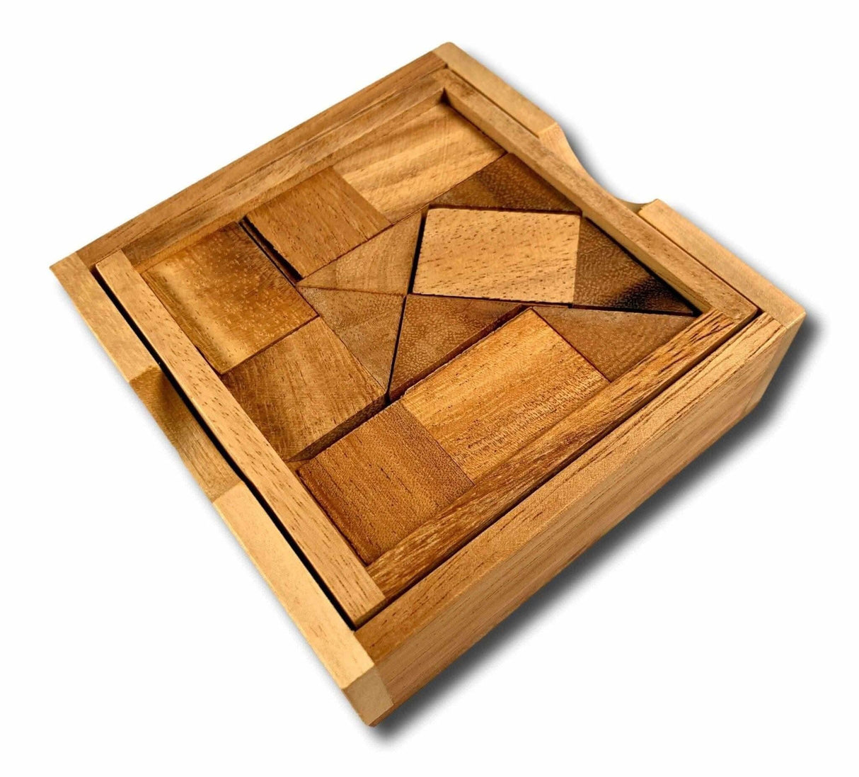 Hard Puzzle for Adults | The Devils Square - Christmas Gift for Stepmom - Wooden Brain Teaser Puzzle Gift - Level 10 out of 10 Difficulty - Creative Crafthouse