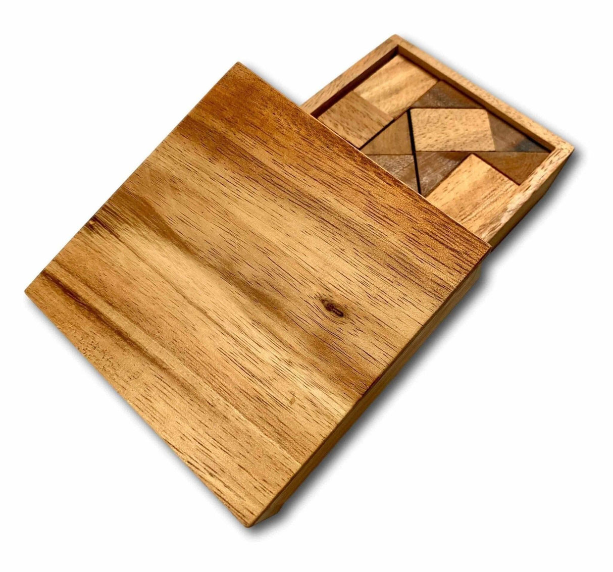 Hard Puzzle for Adults | The Devils Square - Christmas Gift for Stepmom - Wooden Brain Teaser Puzzle Gift - Level 10 out of 10 Difficulty - Creative Crafthouse