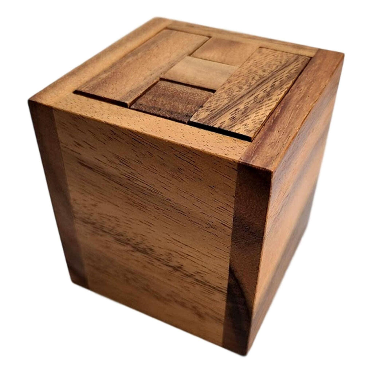 Ancient Egyptian Puzzle Lock - The Haselgrove Box Wood Puzzle - Ancient Egyptian Pyramid Locking Mechanism - Gift for Creative Thinker - Creative Crafthouse