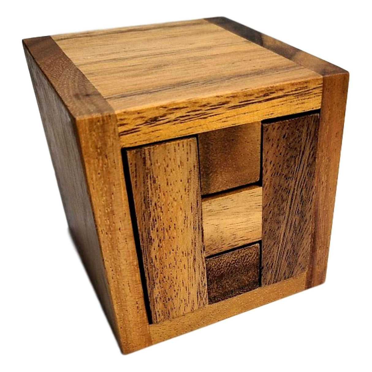 Ancient Egyptian Puzzle Lock - The Haselgrove Box Wood Puzzle - Ancient Egyptian Pyramid Locking Mechanism - Gift for Creative Thinker - Creative Crafthouse