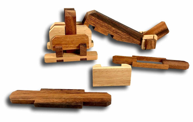 Helicopter Kumiki Puzzle - Brain Teaser - Creative Crafthouse