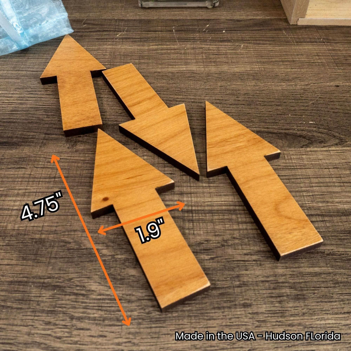 Stocking Stuffer for Puzzle Nerds - The Hidden Arrow Puzzle - 4 Piece Brain Teaser - Gifts Under 20 Dollars - Creative Crafthouse