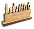 Holey Moley Premium Wood Brain Teaser Puzzle, 10 Bowling Pins - Creative Crafthouse