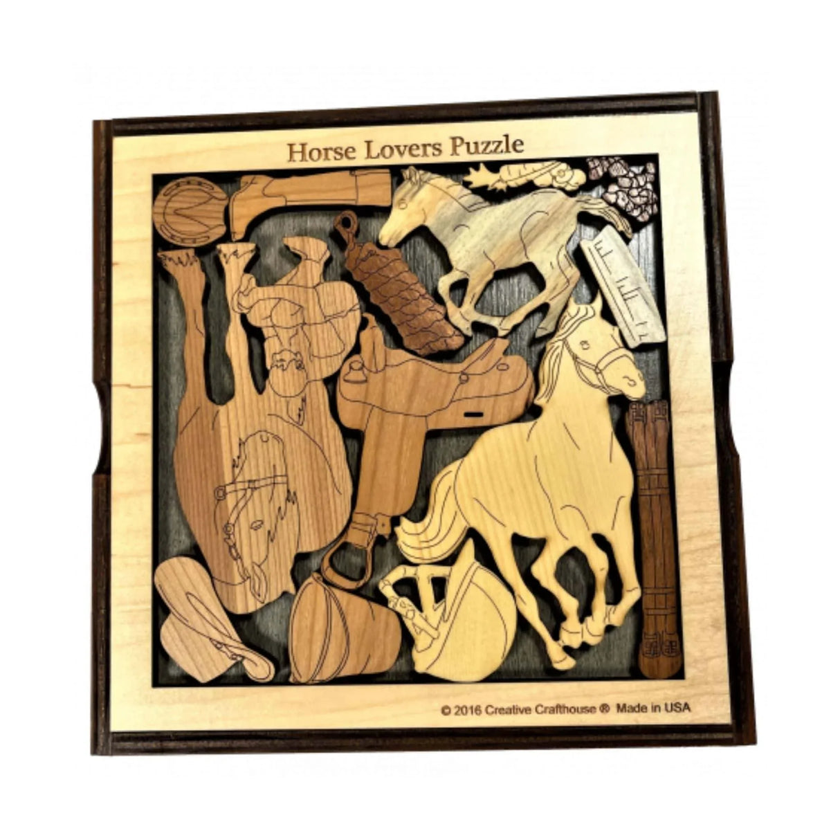 Horse Lovers Puzzle | Personalizable Gift - Creative Crafthouse