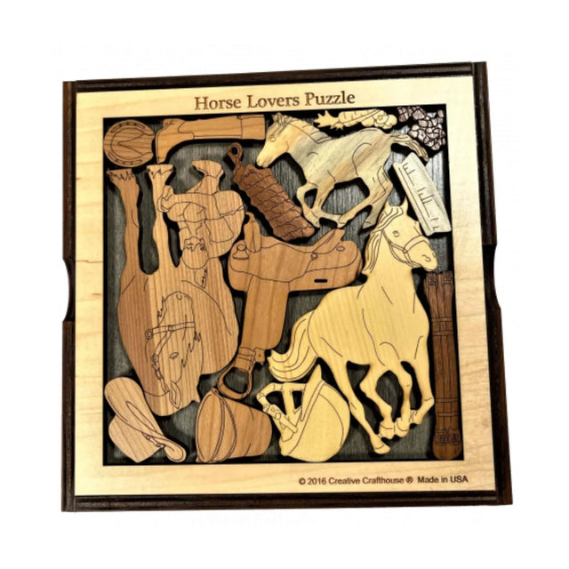 Horse Lovers Puzzle | Personalizable Gift - Creative Crafthouse