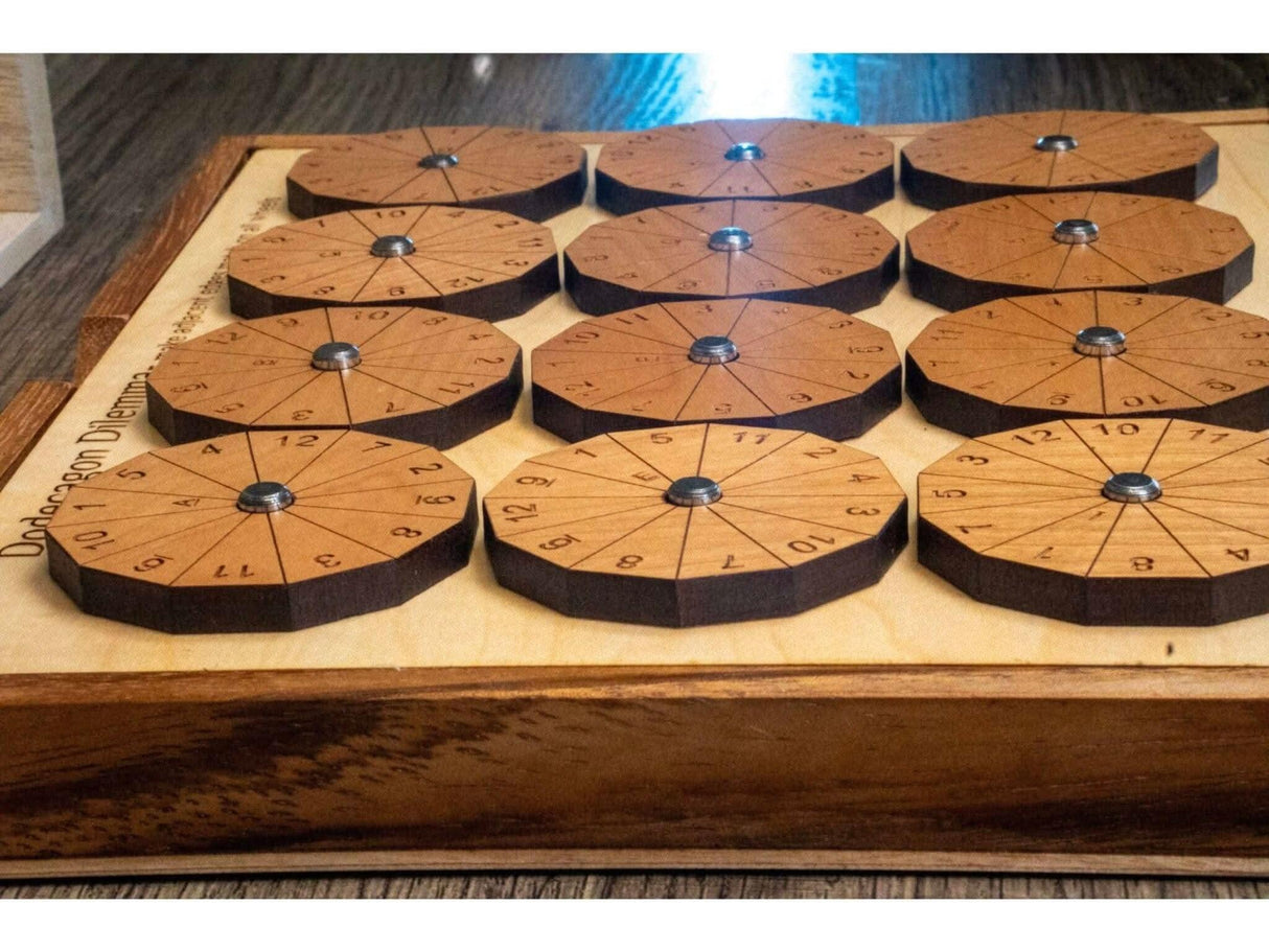 Impossible Math Puzzle for Adults - The Dodecagon Dilemma Brain Teaser Puzzle From Creative Crafthouse - Creative Crafthouse