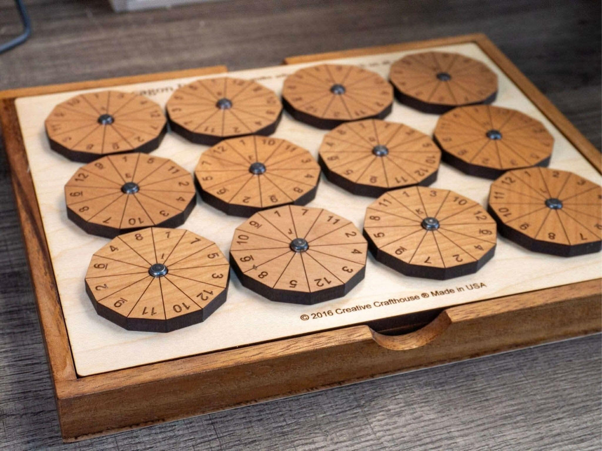 Impossible Math Puzzle for Adults - The Dodecagon Dilemma Brain Teaser Puzzle From Creative Crafthouse - Creative Crafthouse