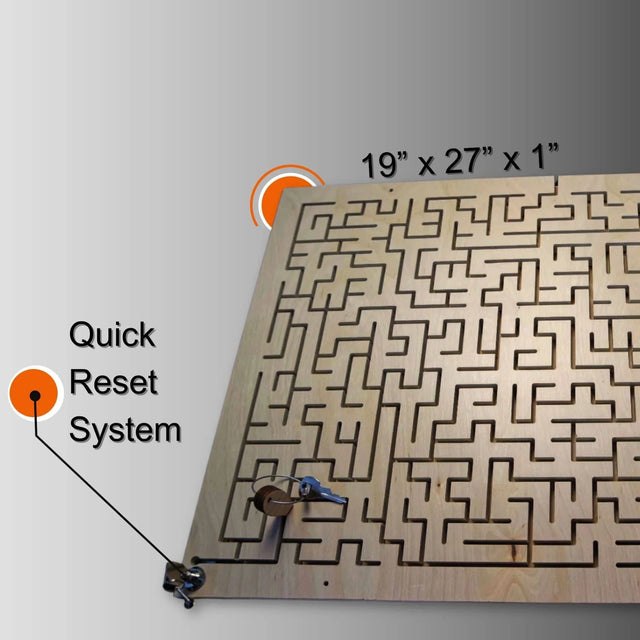 Key Maze III Escape Room Prop - Our Most Challenging Maze - Creative Crafthouse