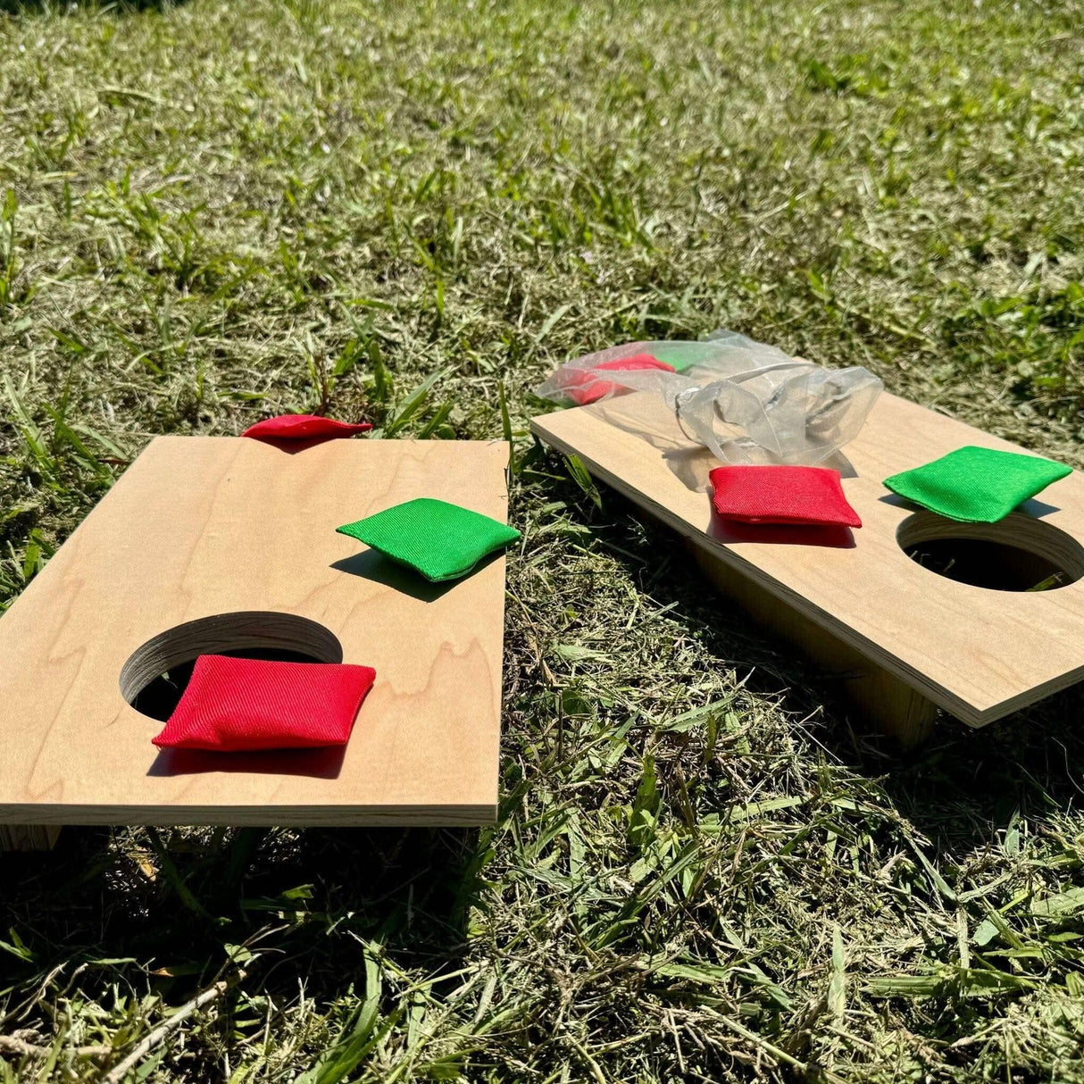 Last Minute Christmas Gift for Him - Tabletop Indoor Cornhole Boards Game | Bags Included, Personalize Your Boards With a Laser Engraving - Creative Crafthouse