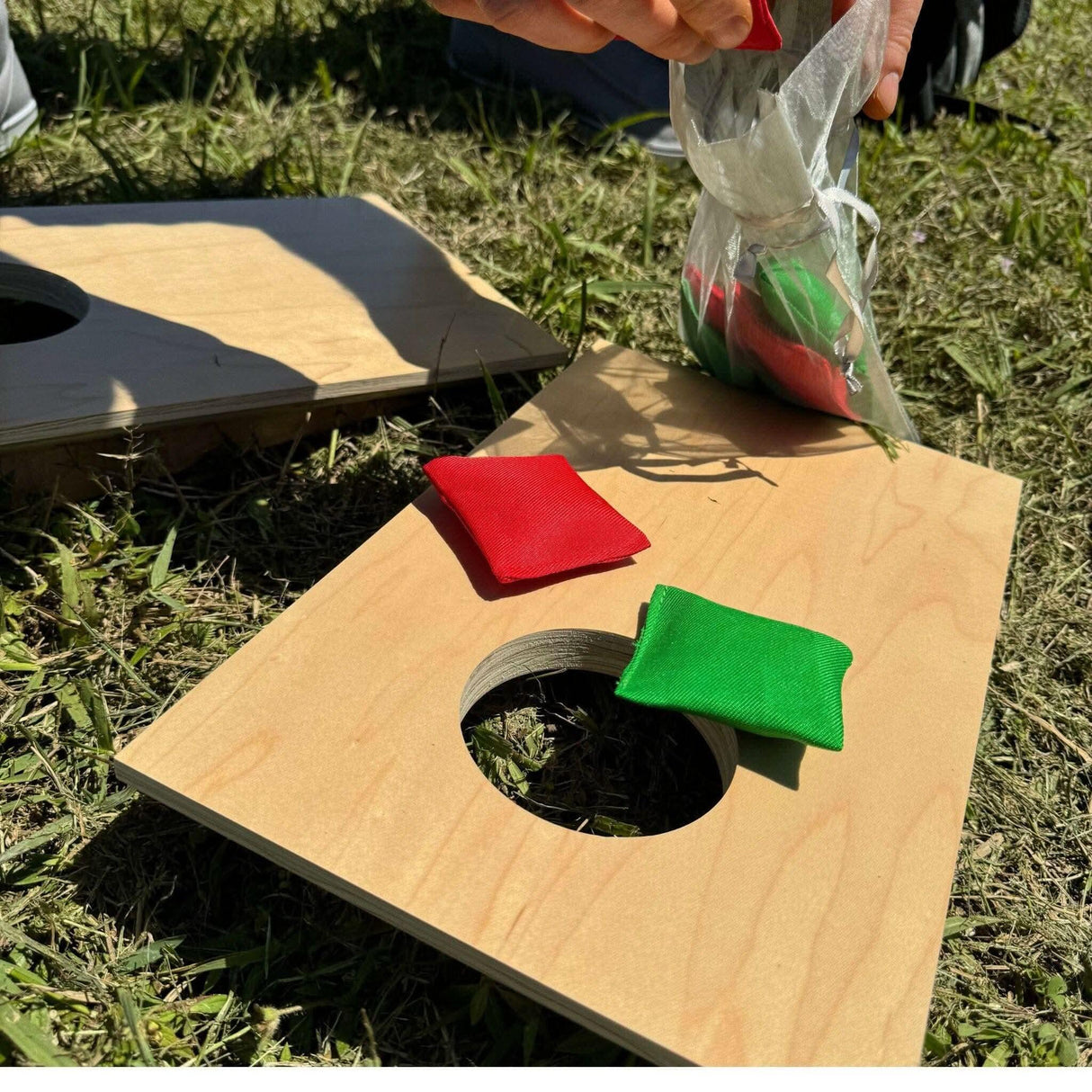 Last Minute Christmas Gift for Him - Tabletop Indoor Cornhole Boards Game | Bags Included, Personalize Your Boards With a Laser Engraving - Creative Crafthouse