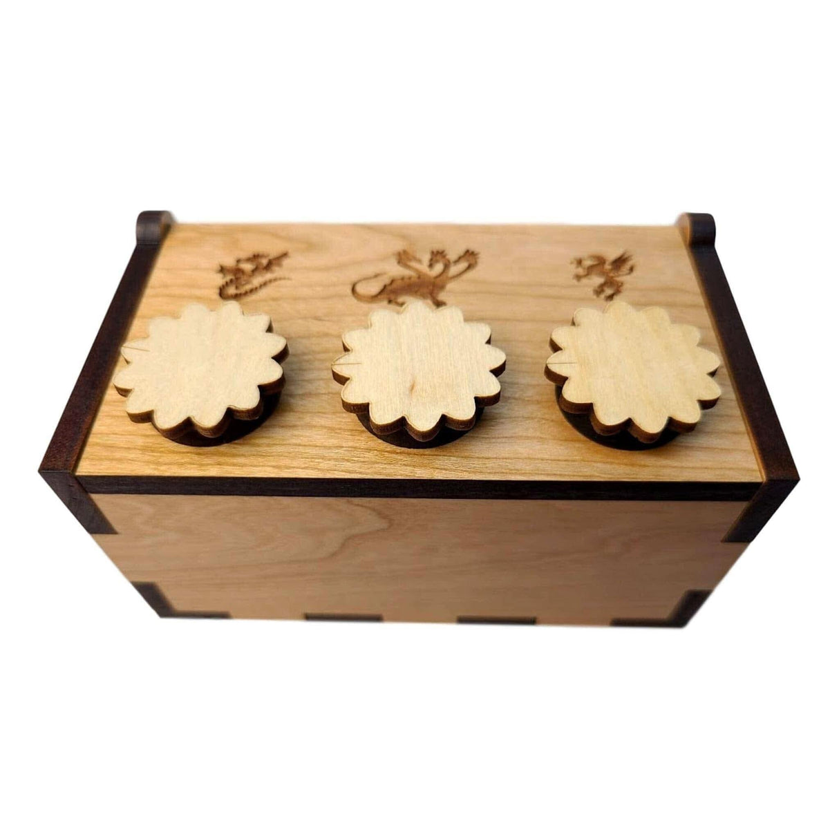 Last Minute Gift Idea - Dragon Puzzle Box - Escape Room Prop - Creative Crafthouse
