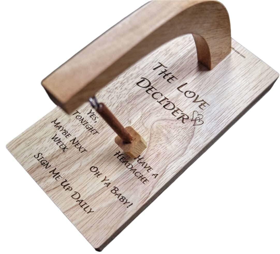 Love Decider - Unique Valentine's Gift for Her - Personalizable Valentine's Day Gift - Cute and Romantic Way to Say I love You - Creative Crafthouse