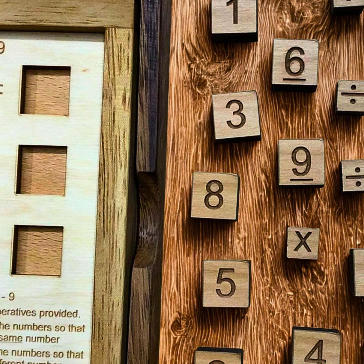 Magic Math Square 1 - 9 Brain Teaser | 3 Different Puzzles in 1 - Creative Crafthouse