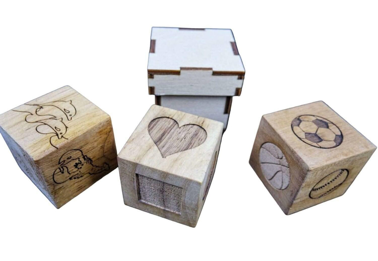 Magic Picture Cubes - Fun Magic Trick - Magic Tricks and Illusions - Wooden Magic Color Cube - Creative Crafthouse