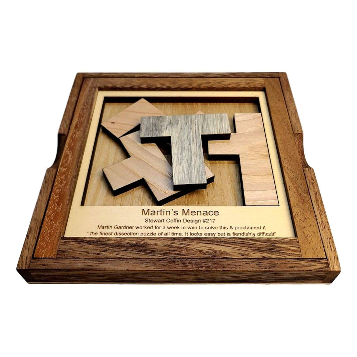 Martin's Menace Puzzle Large | The Hardest 4 Piece Puzzle - Creative Crafthouse