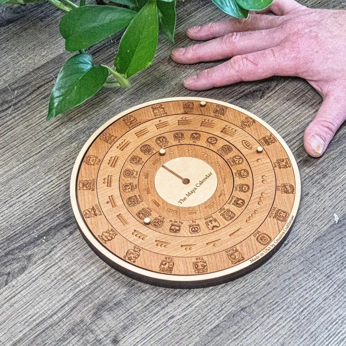 Maya Calendar Cholq'ij Edition | Interactive Wooden Calendar - Creative Crafthouse