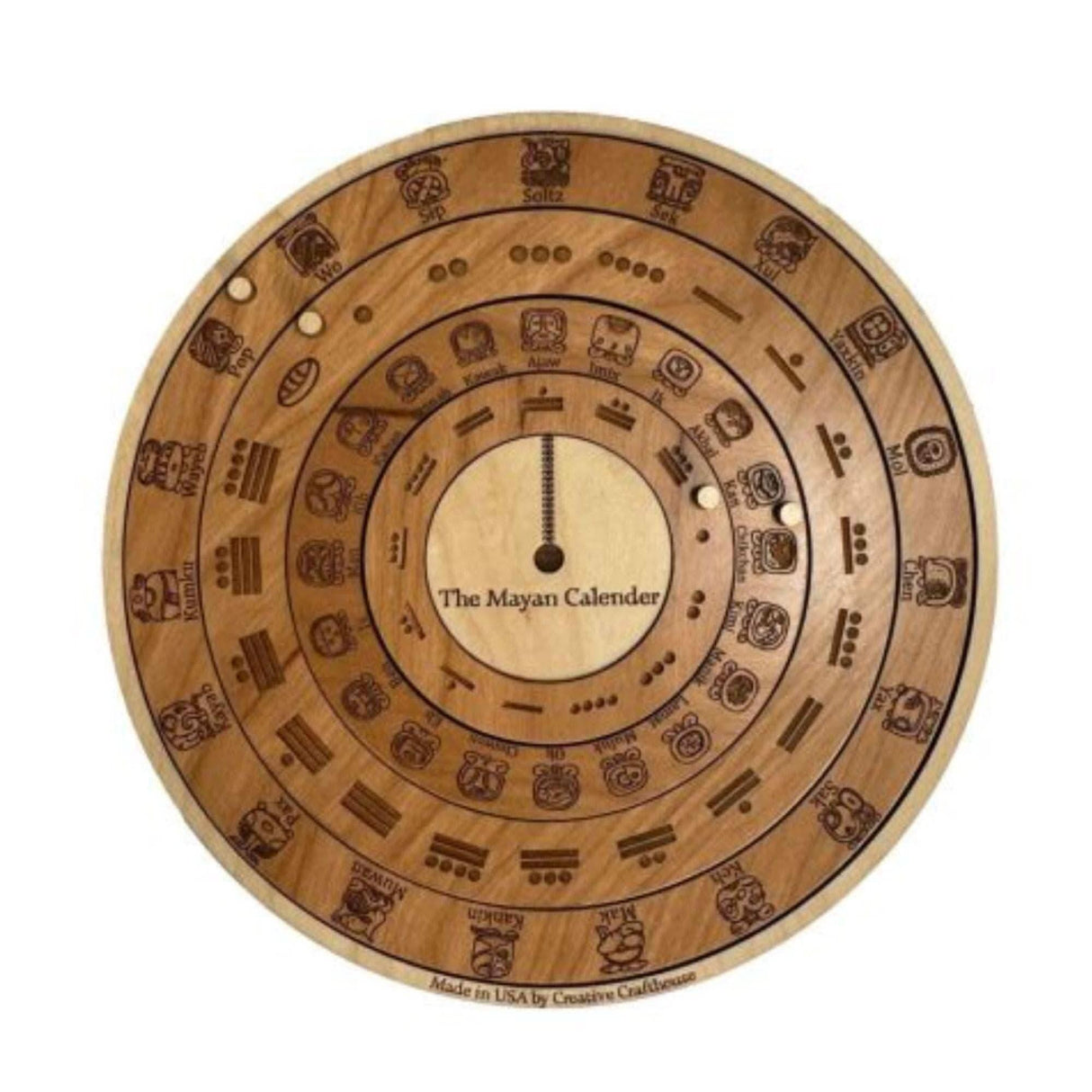 The Mayan Calendar - An Accurate Replica of the Mayan Calendar Round - Creative Crafthouse