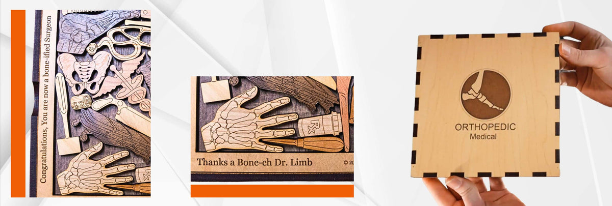 Different places you can have your personalized with a laser engraved message, text, or image.