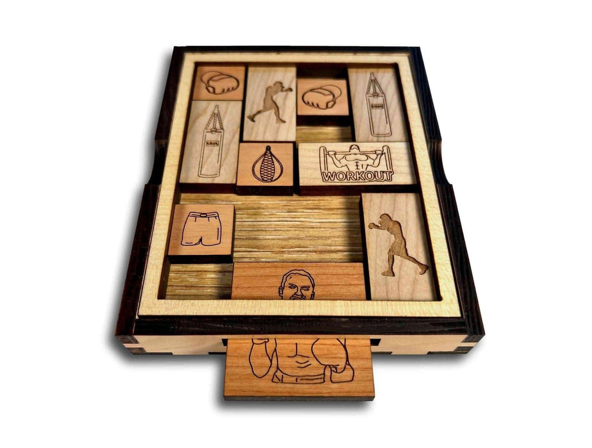 MMA Challenge Sliding Puzzle - Help the fighter emerge victorious! - Creative Crafthouse