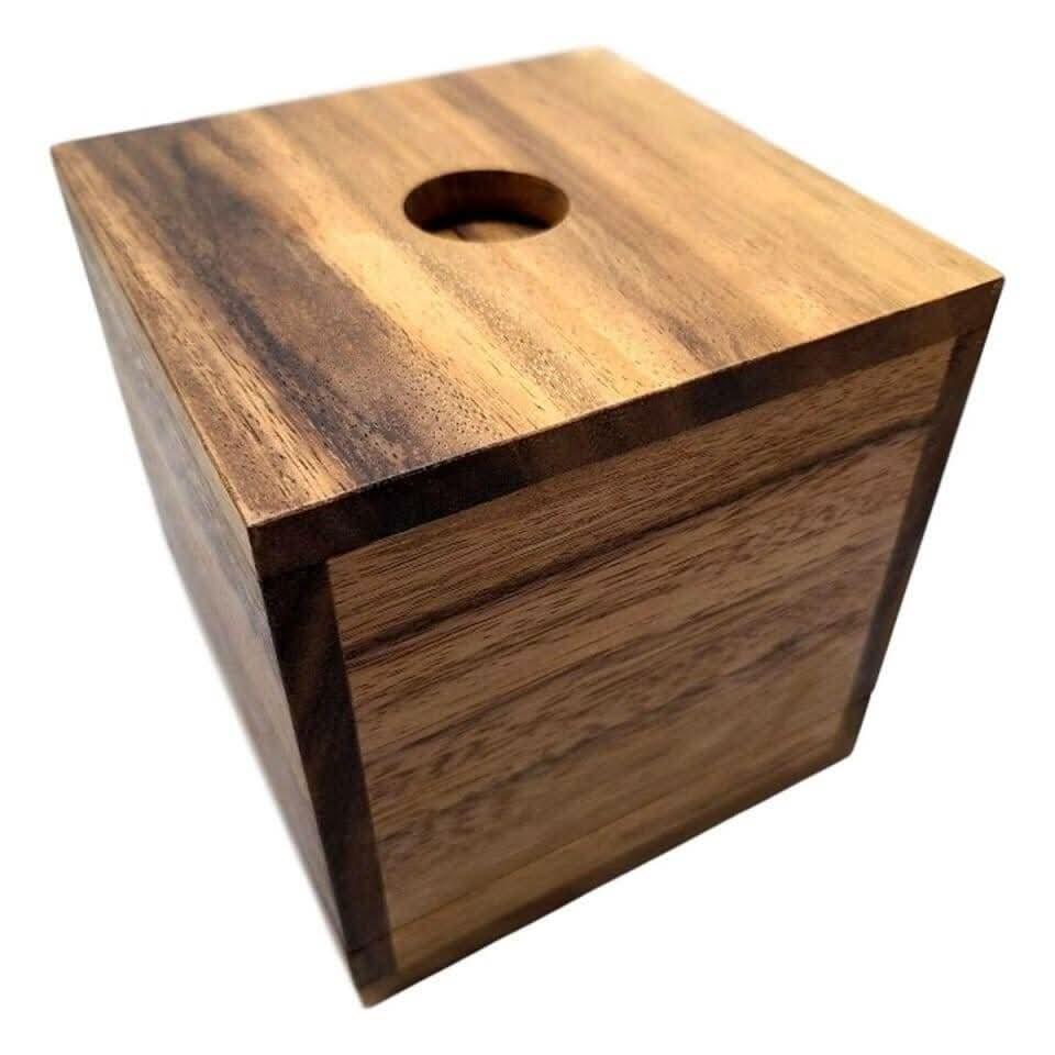 Monster T Wood Brain Teaser Puzzle - 54 "T" Shaped Pieces Make 6x6x6 Cube - very Challenging Wooden Brain Teaser - Creative Crafthouse