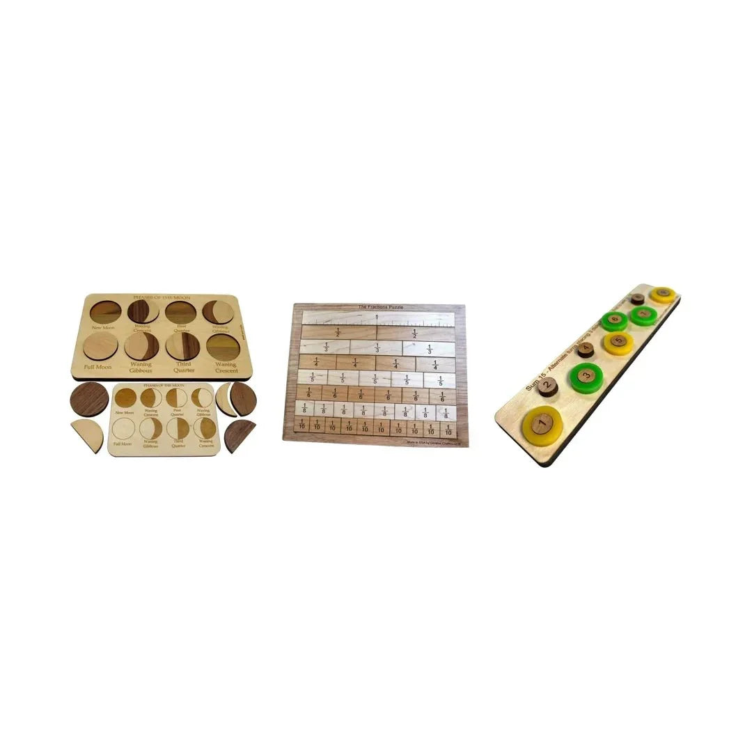 Montessori STEM Learning 3 - Pack - Creative Crafthouse