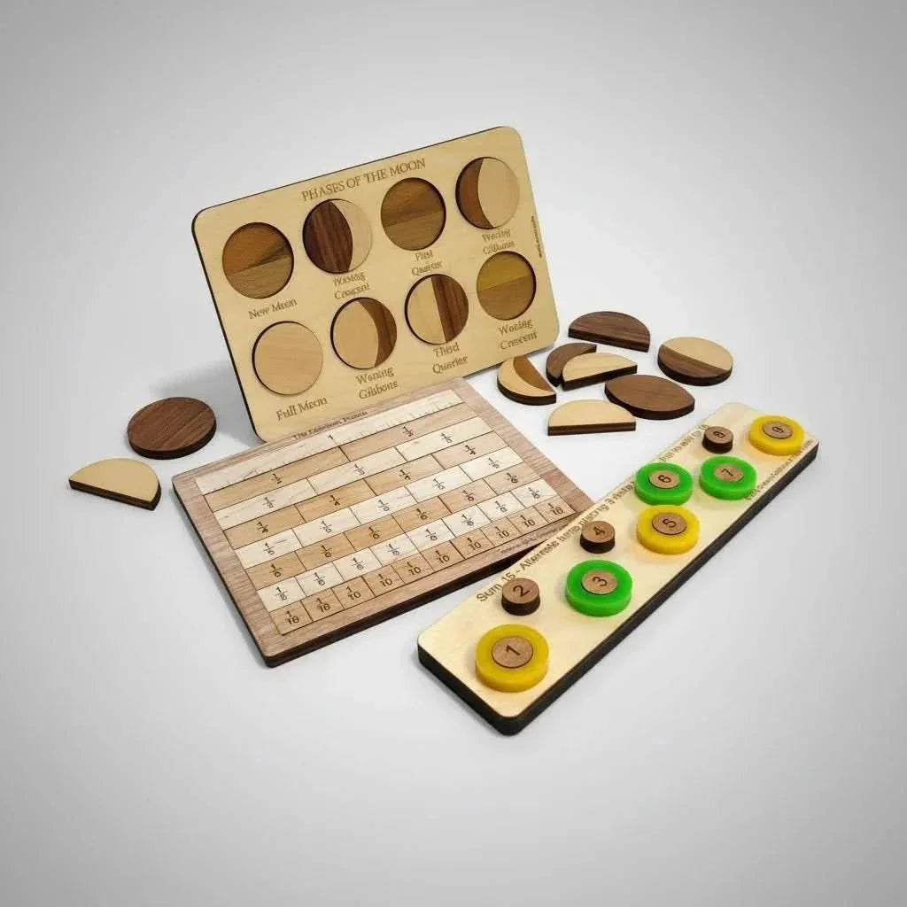 Montessori STEM Learning 3 - Pack - Creative Crafthouse