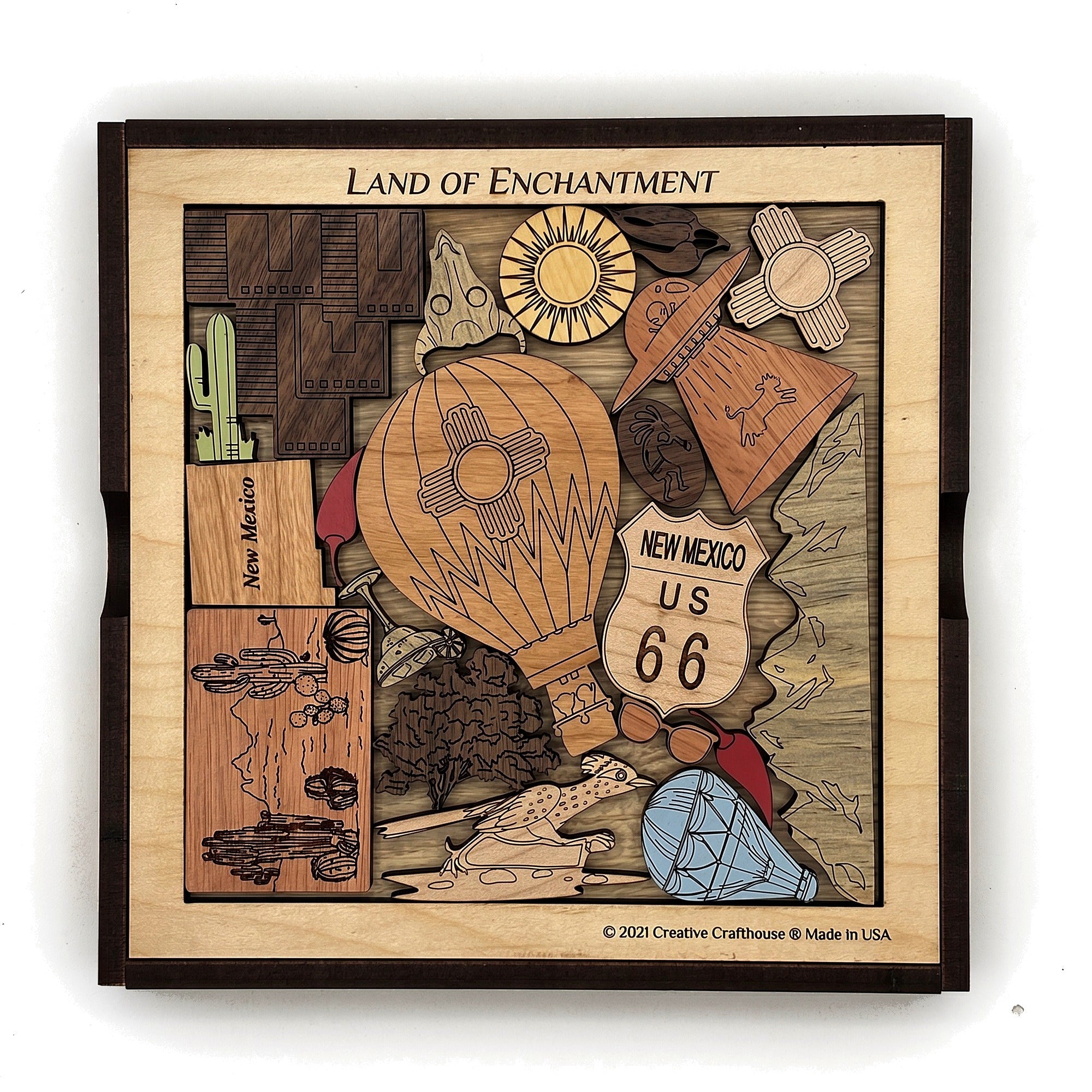 New Mexico Puzzle | Personalizable Gift and Decor - Creative