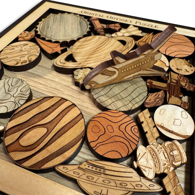 Orbital Odyssey – Solar System Themed Puzzle - Creative Crafthouse