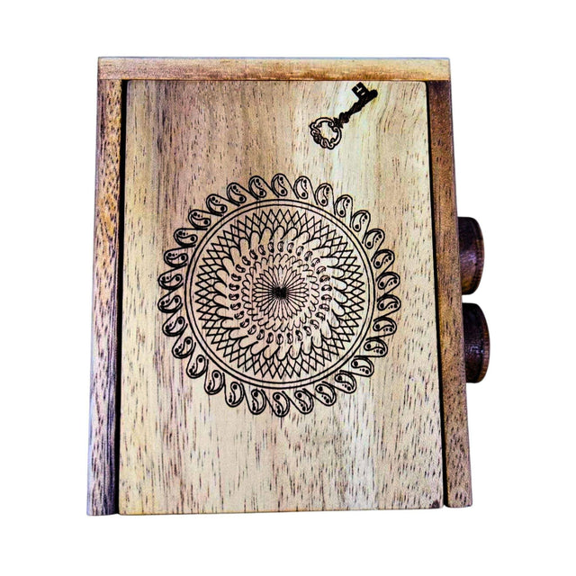 OT Wood Puzzle Box | Mandala Edition - Creative Crafthouse