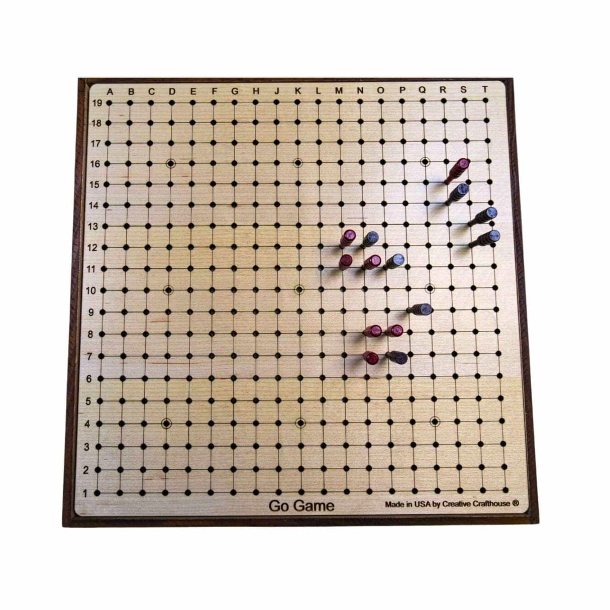 Peg Go, Pente, and Goban Game Board | Handmade Strategy Games - Creative Crafthouse