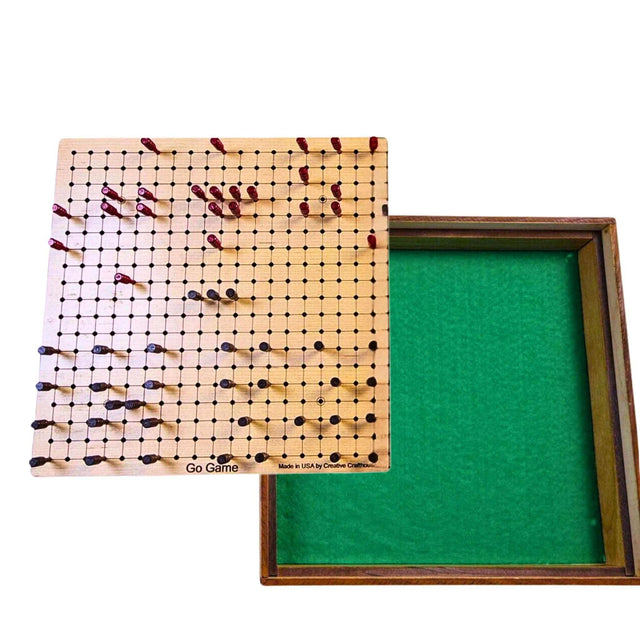Peg Go, Pente, and Goban Game Board | Handmade Strategy Games - Creative Crafthouse