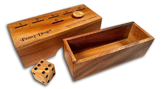 Penny Drop Game Small Version - A Fun Family or Bar Game - can be personalized - Creative Crafthouse