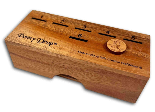 Penny Drop Game Small Version - A Fun Family or Bar Game - can be personalized - Creative Crafthouse