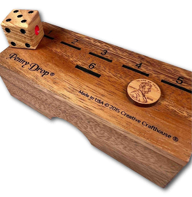Penny Drop Game Small Version - A Fun Family or Bar Game - can be personalized - Creative Crafthouse